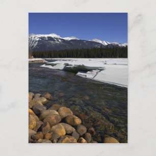 Isigen Athabasca River Vykort