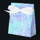 isigens arvskikt: presentaskar<br><div class="desc">Vattenfärgpenslar som är uppdelade i geometriskt kristallint delar för ett sömlöst glaciärt utseende i pastellövertoningar av ljusblått och lila.</div>