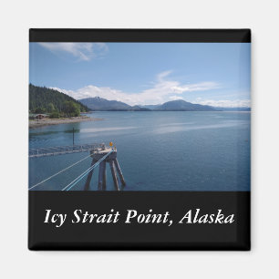 Isigstraiten pekar magneten för det Alaska Magnet