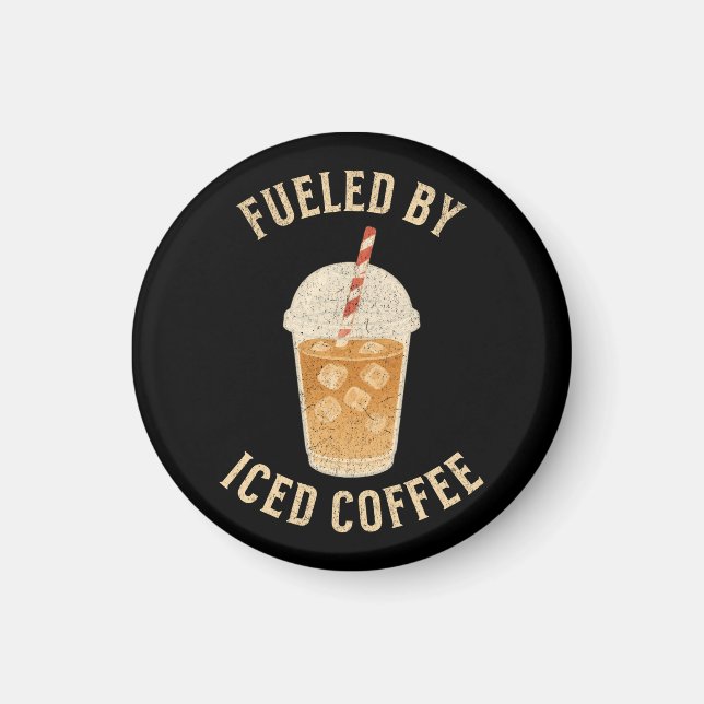 Iskall kaffe magnet (Framsidan)