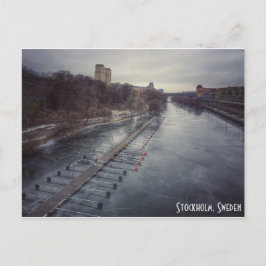 Iskall vykort från Stockholm