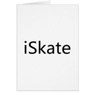 iSkate Hälsningskort