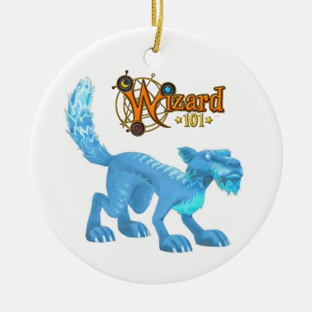 Iskattprydnad Julgransprydnad Keramik (Framsidan)