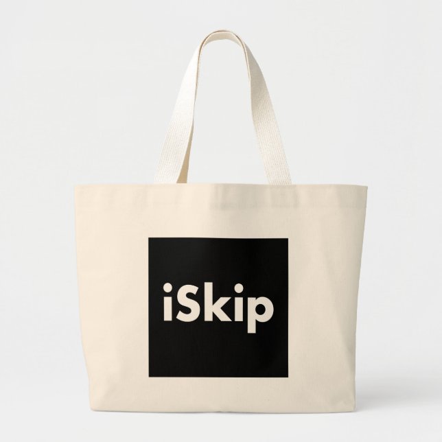 iSkip Jumbo Tygkasse (Framsidan)