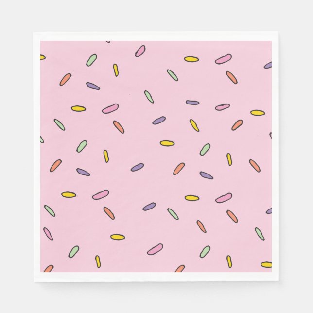 Iskräm, Firande, iskräm, Social Pappersservett (Framsidan)