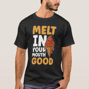 Iskräm Melt i Bra av mun - iskräm Summa T Shirt