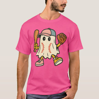 Iskräppost Drip Ghost Baseball Spots Baseball Drif T Shirt