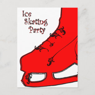iskridinbjudan till party paisley inbjudan vykort