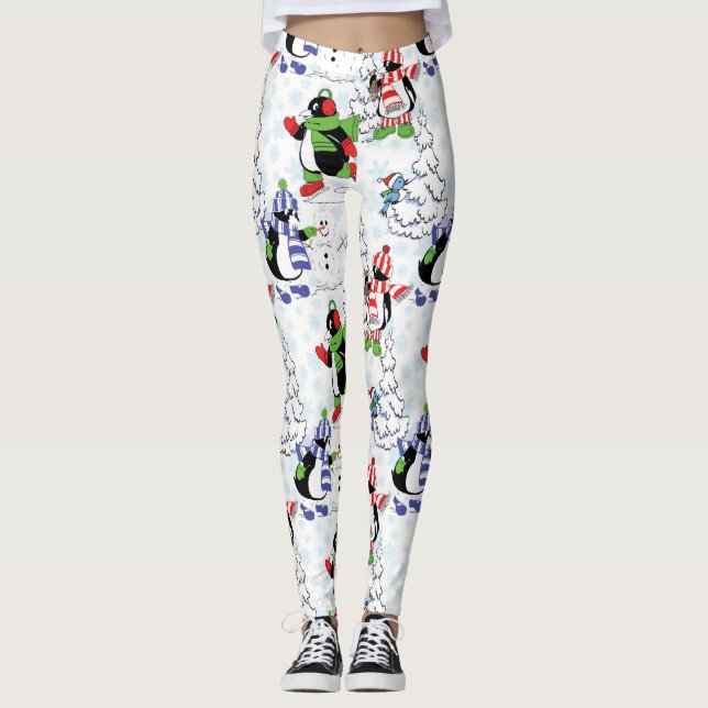 Iskridskridskor Leggings (Framsida)