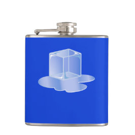 Iskub för värmebölja fickplunta