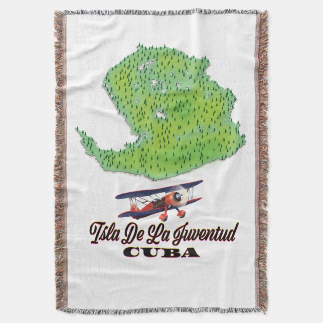 Isla de la Juventud Kuba Filt (Framsidan Vertikal)