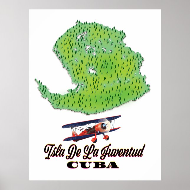 Isla de la Juventud Kuba Poster (Framsidan)