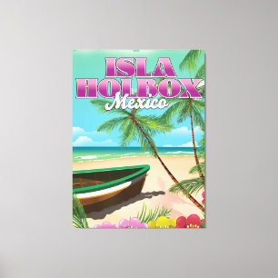 Isla Holbox Mexiko Canvastryck
