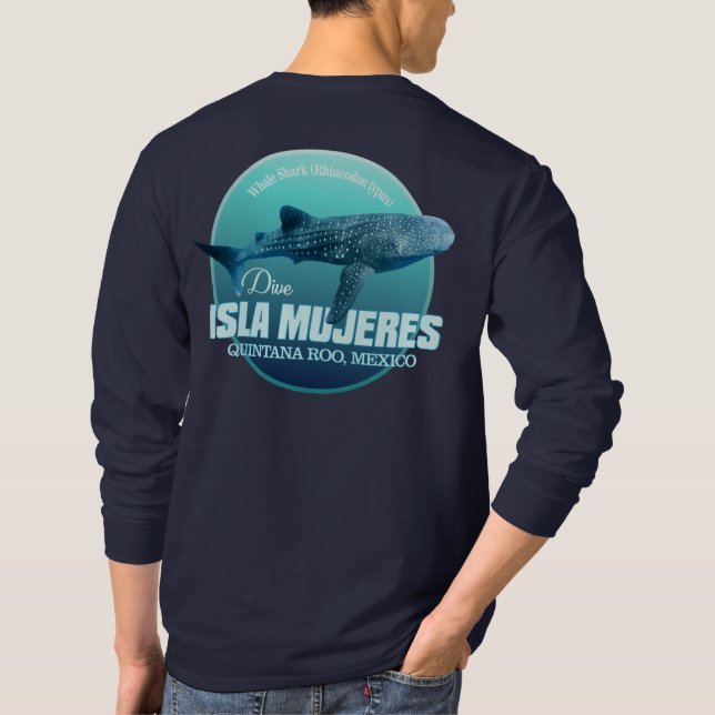 Isla Mujeres (DD2) T Shirt (Baksida)