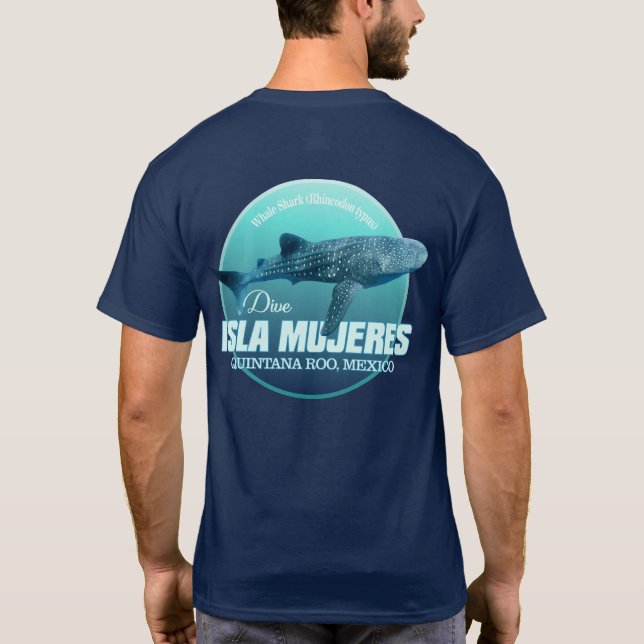 Isla Mujeres (DD2) T Shirt (Baksida)