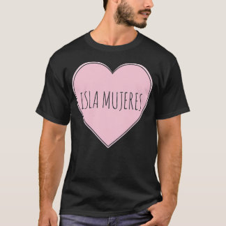 Isla Mujeres Heart T Shirt