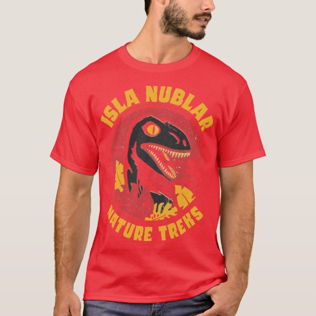 Isla Nublar Naturereks gåva T Shirt (Framsida)