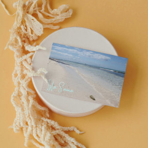 Isla Saona - Karibien Beach med Seashell Vykort