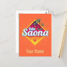 Isla Saona Karibien Dominikanska republiken Retro