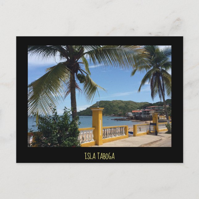 Isla Taboga-vykort Vykort (Framsida)