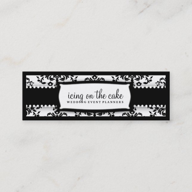 Isläggning 311 på tårtasvartviten Tage Mini Visitkort (Framsida)