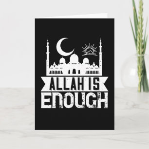Islam - Allah är tillräckligt Kort