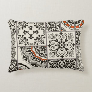 Islam Arabiska Majolica Tiles Patchwork Prydnadskudde