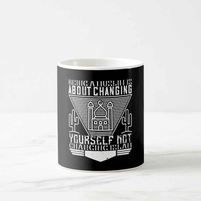 Islam - Att vara ett muslimskt Elak Kaffemugg (Center)