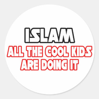 Islam.. Coola Kids Runt Klistermärke