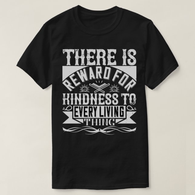 Islam: Det finns en belöning för vänlighet T Shirt (Design framsida)