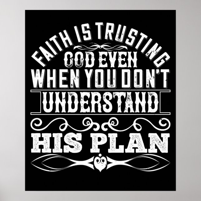Islam - Faith litar på Gud Poster (Framsidan)
