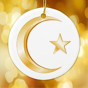 Islam, Guld Julgransprydnad Keramik
