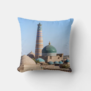 Islam Khodja Minaret & mosque - Khiva, Uzbekistan Kudde
