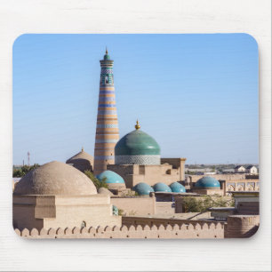 Islam Khodja Minaret & mosque - Khiva, Uzbekistan Musmatta