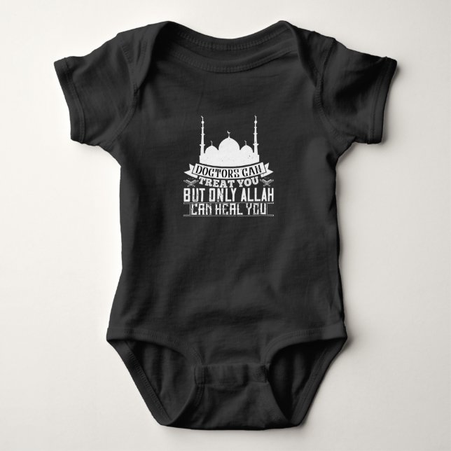 Islam - Läkare kan behandla er alla kan läka er T Shirt (Framsida)