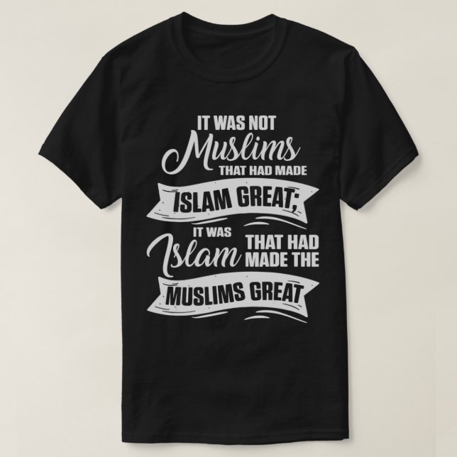 Islam Muslim Allah Religiösa Mosque Quran Ramadan T Shirt (Design framsida)