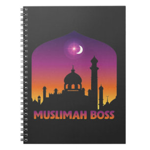 Islam Muslimah Chef Religiösa Arabiska muslimer Anteckningsbok