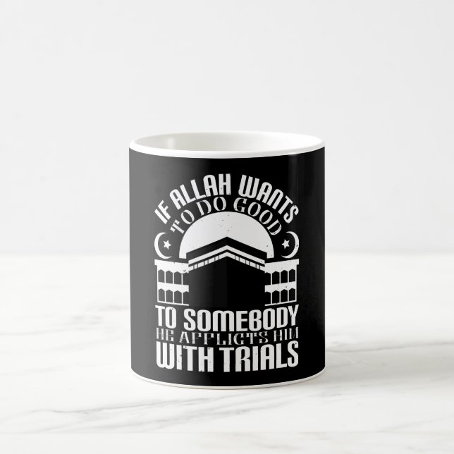 Islam - om Allah vill göra Bra Kaffemugg (Center)