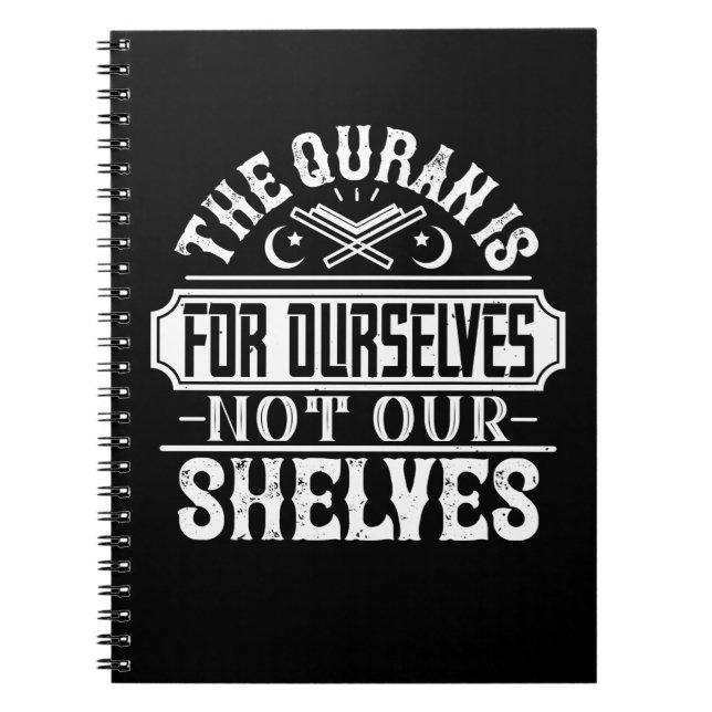 Islam - Quran är för oss själva Anteckningsbok (Framsidan)