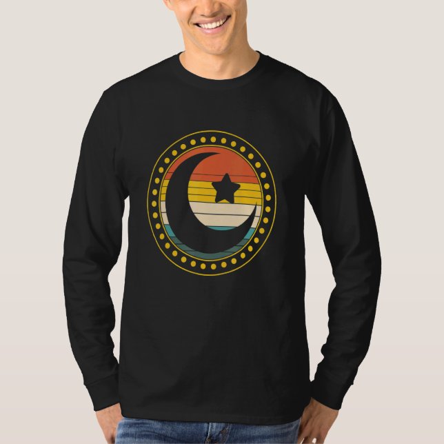 Islam Symbol Muslim Praying Arabiska Islamiska Pra T Shirt (Framsida)