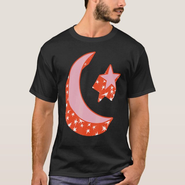 Islam Symbol Muslim Praying Arabiska Islamiska Pra T Shirt (Framsida)