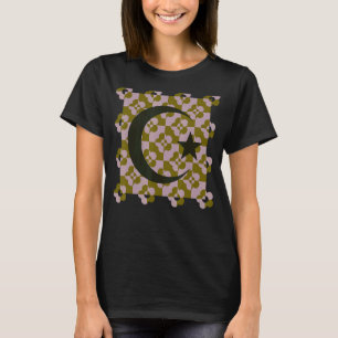 Islam Symbol Muslim Praying Arabiska Islamiska Pra T Shirt