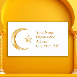 Islam Symbol Visitkort