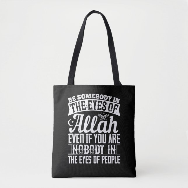 Islam - Var någon i Allahs Öga Tygkasse (Framsida)