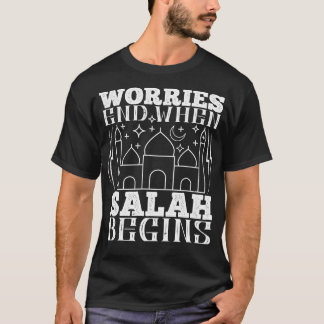 Islam Worries upphör när Salah börjar T Shirt