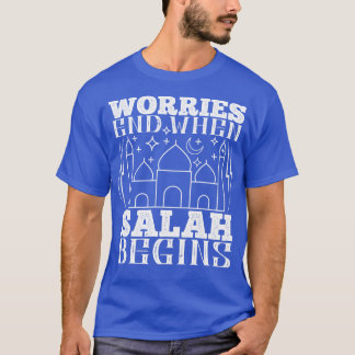 Islam Worries upphör när Salah börjar T Shirt