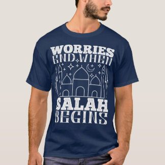 Islam Worries upphör när Salah börjar T Shirt