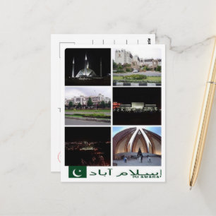Islamabad - Pakistan - Mosaic - Vykort