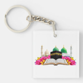 Islamic Art Quran med moské och Ro