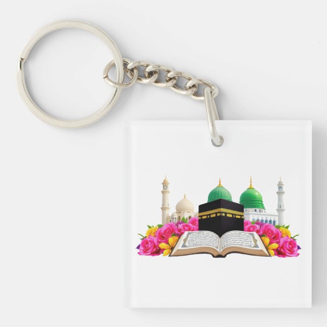 Islamic Art Quran med moské och Ro (Framsidan)